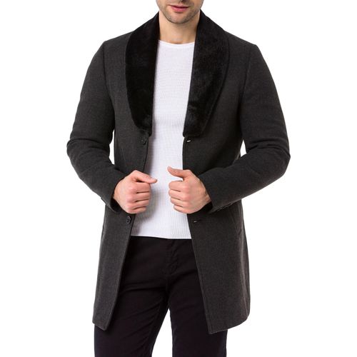 Red Bridge Herren Jacke Trenchcoat Mantel Anthracite M