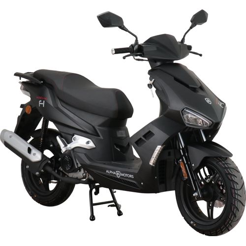 Motorroller Mustang FI 50 ccm 45 kmh EURO 5 mattschwarz