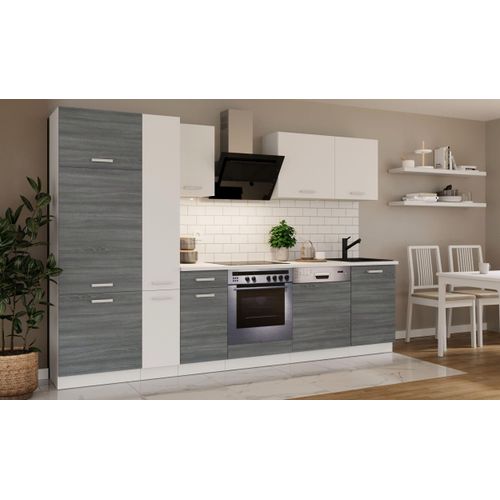 Küche Toni 300 cm Küchenzeile Küchenblock Singleküche Einbauküche