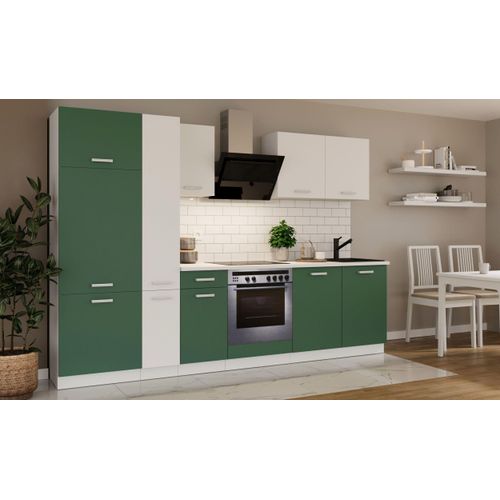 Küche Toni 290 cm Küchenzeile Küchenblock Singleküche Einbauküche