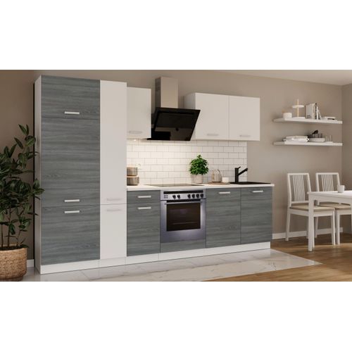 Küche Toni 290 cm Küchenzeile Küchenblock Singleküche Einbauküche