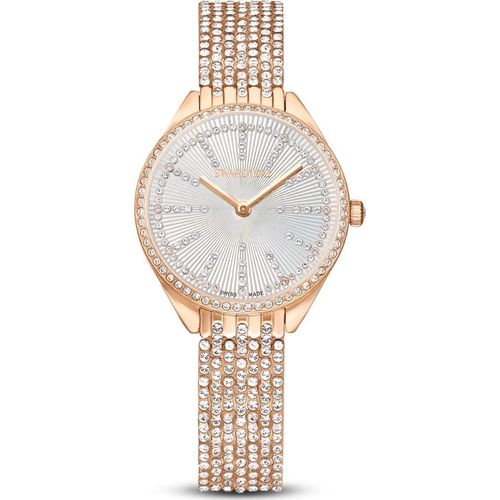 SWAROVSKI ATTRACT Damenuhr Roséfarben Kristalle 5644053