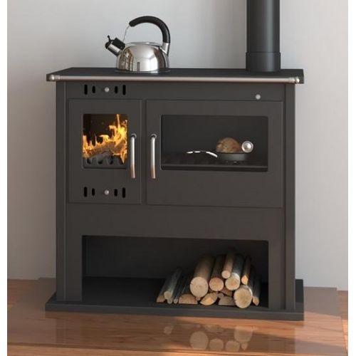 EEK A Küchenofen Holzherd Victoria VIKI LUX schwarz - 10,5kW