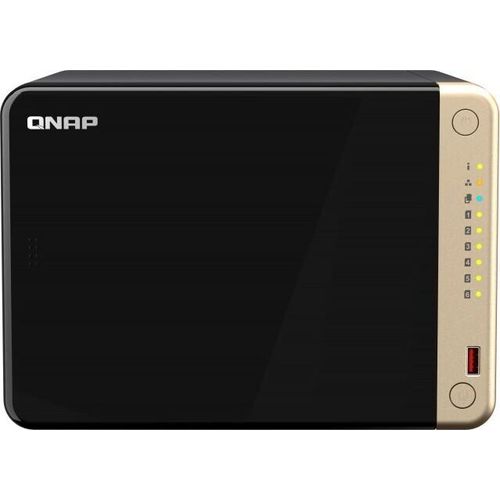 QNAP TS-664 - NAS - Tower - Intel® Celeron® - N5095 - Schwarz