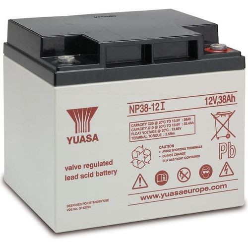 YUASA Blei-Akkumulator NP38-12I, 12 V-/38 Ah