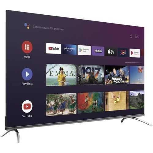 Strong TV LED-Fernseher SRT 50UD7553 Grau-Silber 50 Zoll