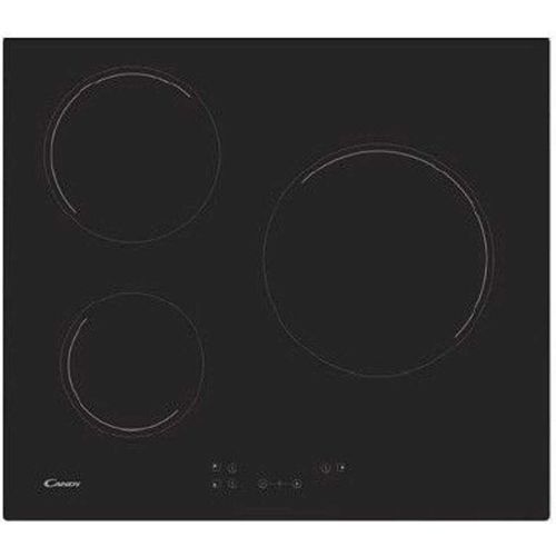 Candy Ch63cc Glaskeramikkochfeld 3 Brennern Schwarz Schwarz One Size