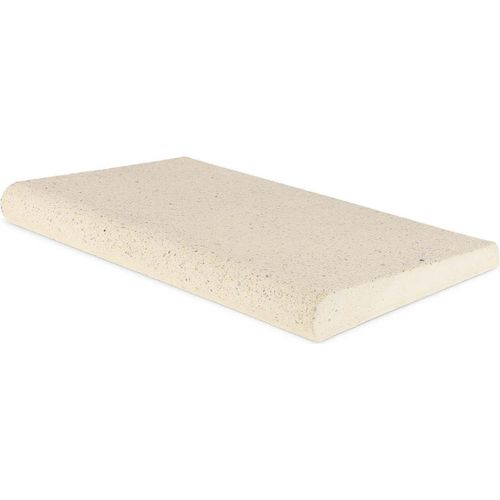 Pool Beckenrandstein Set rund Ø 360 cm Welle Sand