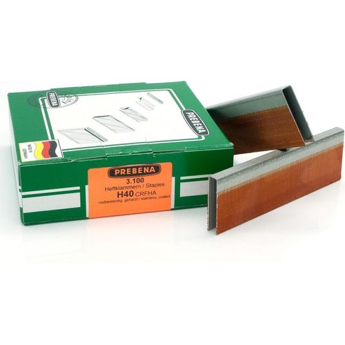 Heftklammern 92 40mm rostfrei Prebena H 3GP-H40 Bostitch SL5035 SB156SL SL1838BC SB-Caps KL-22 3,1M