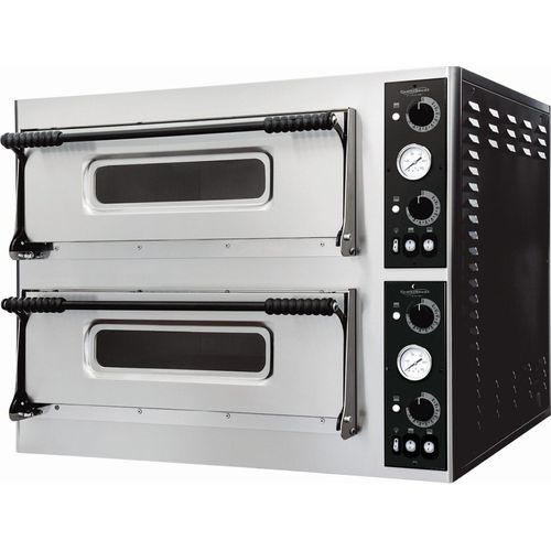 CHEFGASTRO Doppel-Pizzaofen 2x6 BxTxH 975x1214x745mm