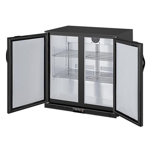 Polar Serie G Barkühlschrank mit 2 verdeckten Klapptüren 208L