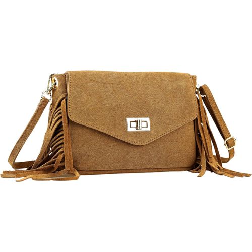 Umhängetasche Wild West aus echtem Wildleder von collezione alessandro