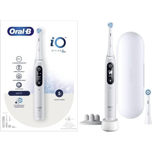 Oral-B iO 6 Erwachsener Vibrierende Zahnbürste Weiß