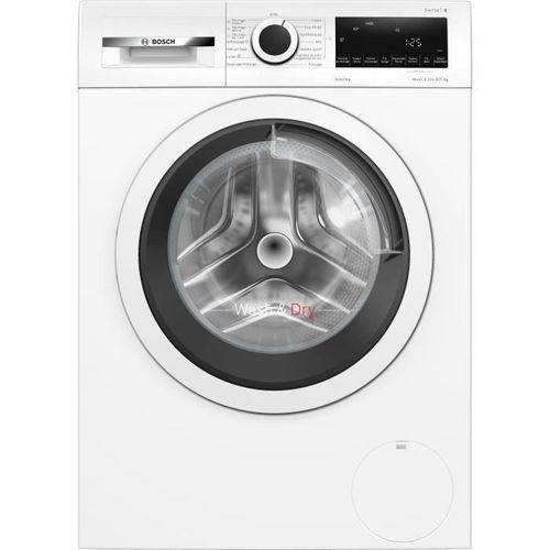 Waschmaschine Bosch WNA144V0FR Ser4 - 9 kg - Induktion - L60 cm - 1400 TRS/min - Weiß