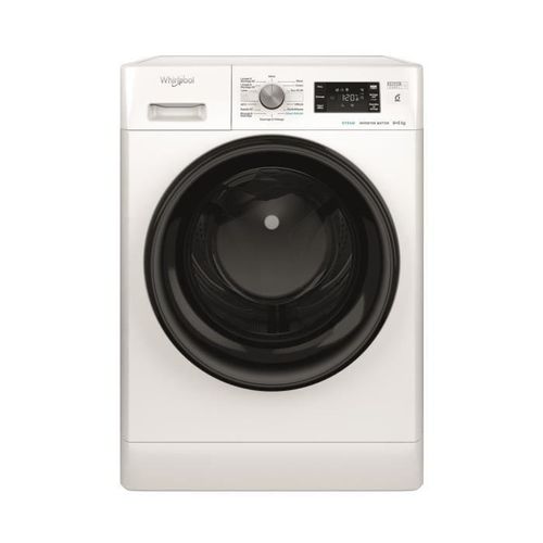 Whirlpool Trockner PFFWDB864349BVFR - 8/6 kg - Induktion - 1400 TRS / min - Weiß