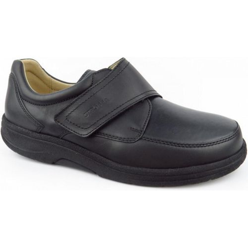 Ströber Spezial Klett schw. Herren Klettschuh in Schwarz, Größe 8.5