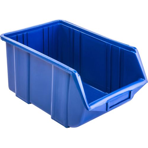 20 x Lagerboxen Stapelboxen Sichtlagerkasten Eco Box Blau 34,5x22,5x16,5cm Sortierkasten