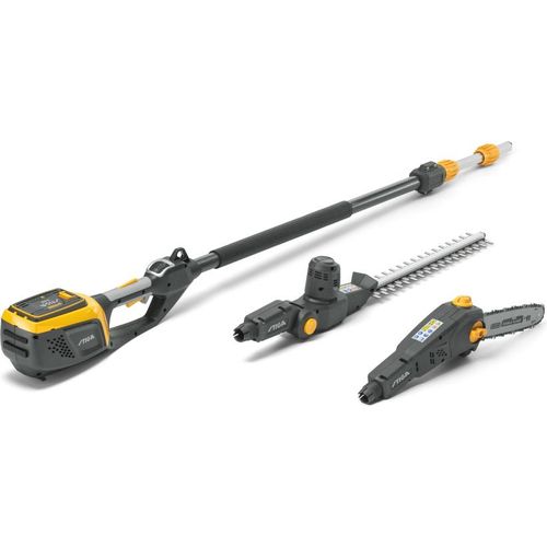 STIGA Akku-Multitool MT 500e, Hochentaster und Heckenschere, teleskopisch, inklusive Akku und Ladegerät