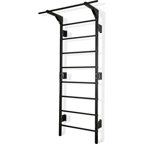 Sprossenwand mit Klimmzugstangen Pull Up Bar Turngeräte Fitness Turnwand Klettergerüst bis 250kg Kletterwand Gym Sportgerät für Erwachsene Heim Turnhalle