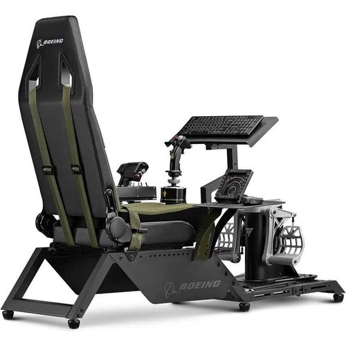 Next Level Racing Boeing Flight Simulator Military Cockpit Silber Silber One Size