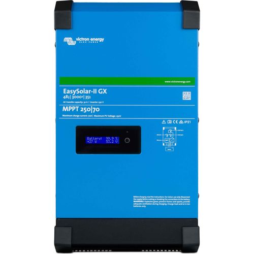 Victron Energy Easysolar Ii 70a Konverter Durchsichtig 499 x 268 x 237 mm Durchsichtig 499 x 268 x 237 mm