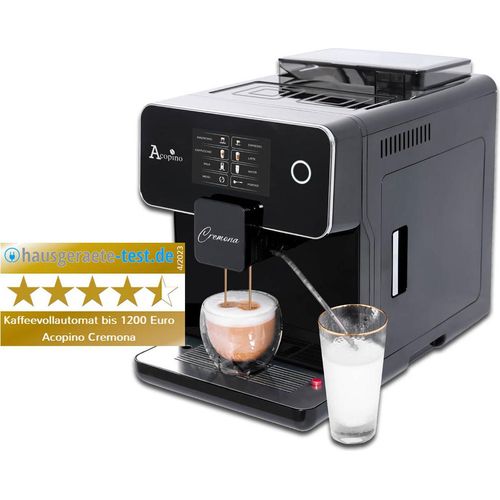 Kaffeevollautomat Acopino Cremona – Milchsystem, Farbdisplay, One-Touch-Funktion
