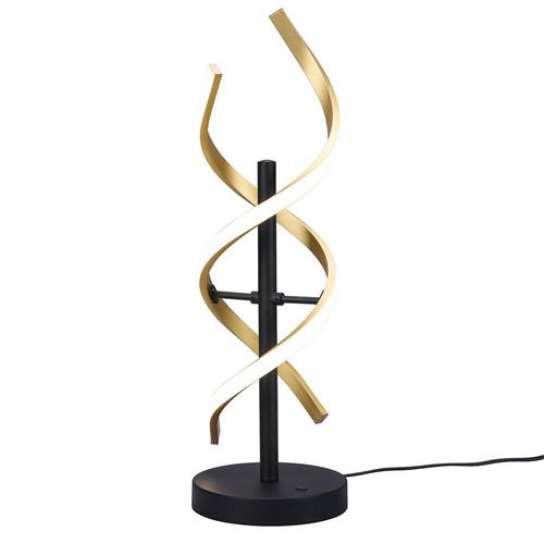 LED Tischlampe, Sensordimmer, Lichtfarben einstellbar, H 48 cm