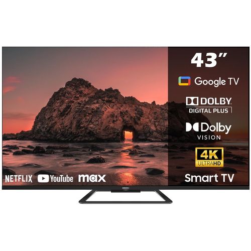 Horizon QLED 4K Google 43 Zoll Smart TV 43HQ8590U/D, Sprachassistent, Bluetooth