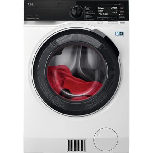 AEG LWR9C166BB Waschtrockner Freistehend Frontlader Weiß C