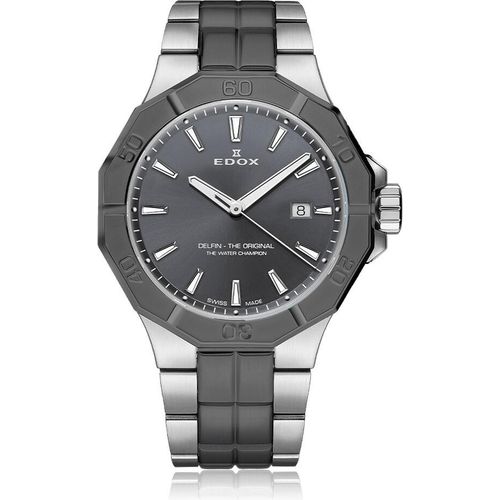 EDOX Delfin The Original 53021-3GM-GIN Herrenuhr Delfin The Original