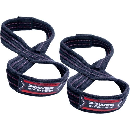 Power System Figure 8 Straps power straps kleur Red S/M 2 st
