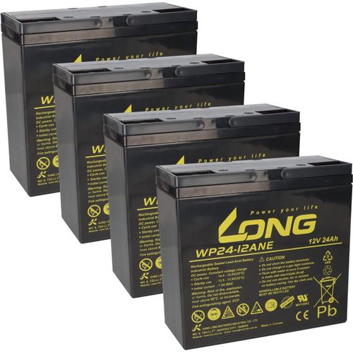 Akku-Satz 48V 24Ah für VELECO Turris ZT15