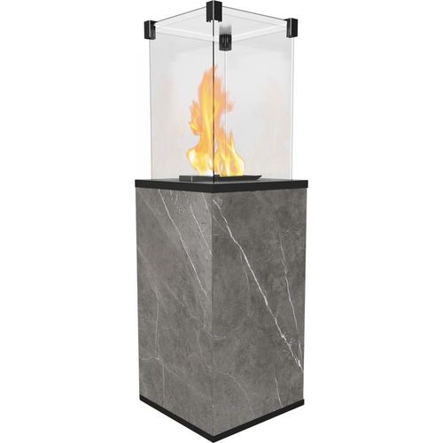 Terrassenheizer Patio Quarzsinter Naturali Grey manuelle Steuerung 8,2kW