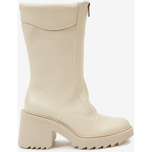 Cremefarbene Stiefel Pepe Jeans Boss