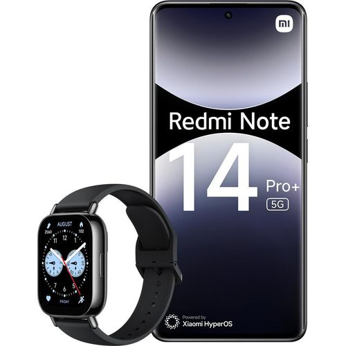 Xiaomi RedmiNote14 Pro+ 5G 8GB 256GB Dual SIM Smartphone Schwarz