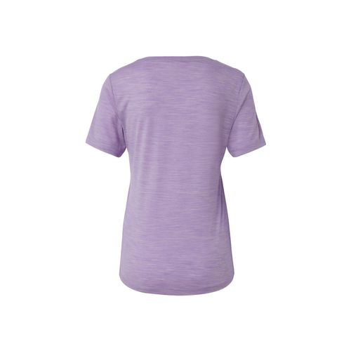 Tchibo - T-Shirt mit Merinowolle - Damen - Gr. XL - lila
