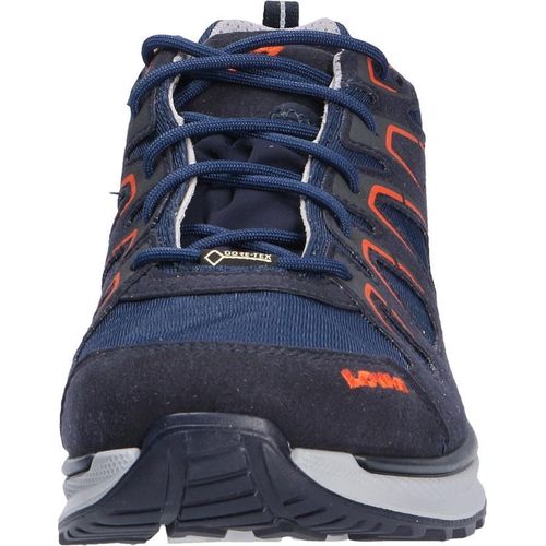 Lowa Herren Nordic Walking Schuhe Innox Evo GTX Lo wasserdichter Hikingschuhe Blau