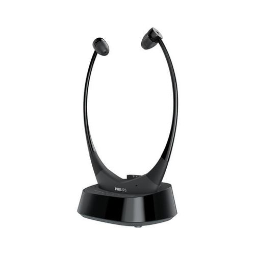 Philips TAE8005BK/10 Digitaler Kinnbügel In-Ear Funk-Kopfhörer