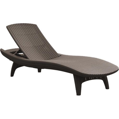 Liegestuhl Keter PACIFIC whiskey braun