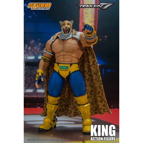Tekken 7 Actionfigur 1/12 King 18 cm