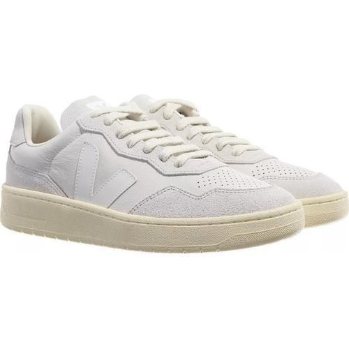 Veja V 90 Leder Damen Ledersneaker in Hellgrau – 5 Großbritannien - 38 EU - 7 US / Hellgrau