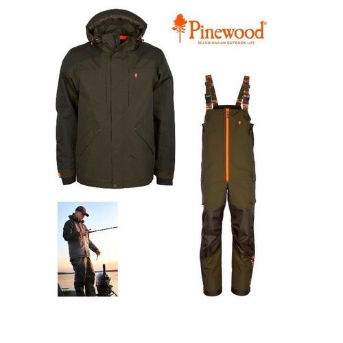 Pinewood Bolmen - Angeljacke und Angelhose als Set. Gr.M