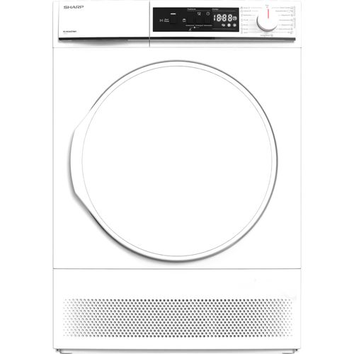 Sharp Kondenstrockner 10 kg B 15 Trockenprogramme BubbleDrum KD-NCA0S7PW9-DE