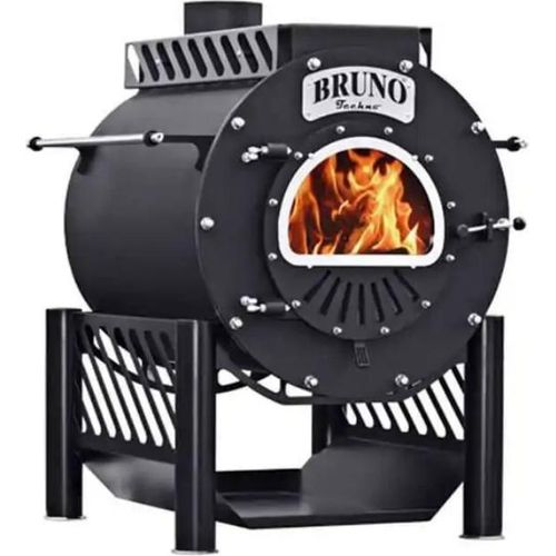Werkstattofen Bruno® Techno | mit Kochplatte und Ständer | 15 kW