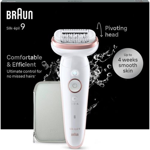 Braun Silk-épil 9 Silk·épil 9 40 Pinzette Gold, Weiß