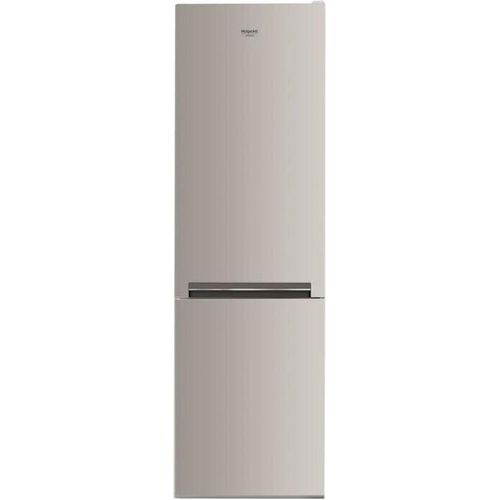 Kühlschrank mit Gefrierfach unten - HOTPOINT H8A2ES - 337 l (226 l + 111 l) - Gemischte Kälte - - L69 cm x H 193,5 cm - Silber