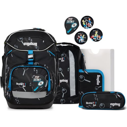 ergobag Pack Schulrucksack Set 6-tlg. Die drei Fragezeichen Kids Bärdektiv 2025