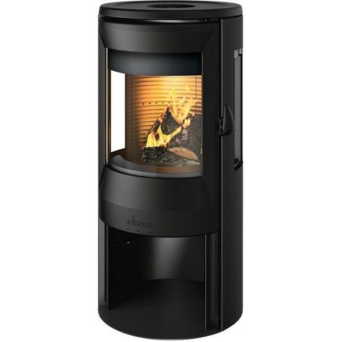 Holzofen - INVICTA - Neosen Plus 3 anschließbare Fenster - 8 KW - Holzscheite 40 cm