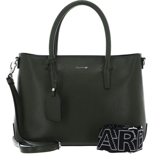 PICARD Handtasche Schultertasche Superstar Handbag Pesto dunkelgrün