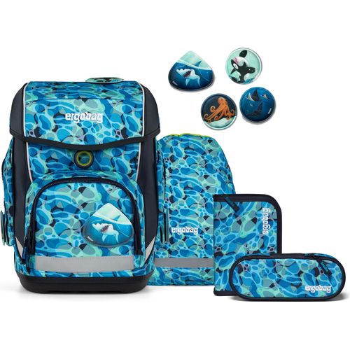 ergobag Schulranzen cubo Set ECO 28 x 25 x 40